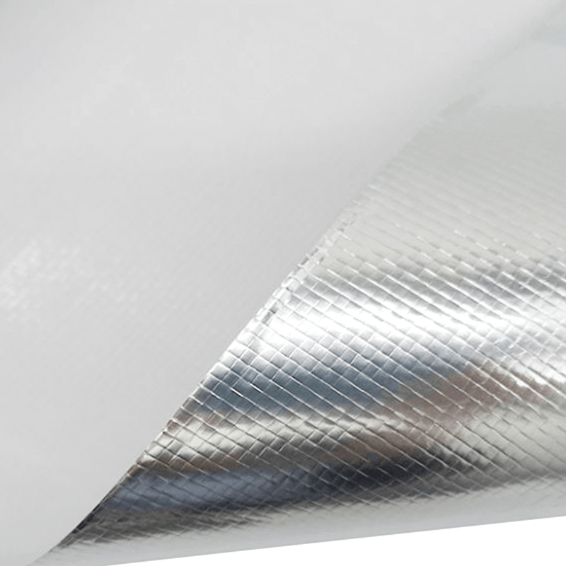 Alumínium fólia laminált PE szőtt szövet Alumínium fólia laminált PE szőtt szövet